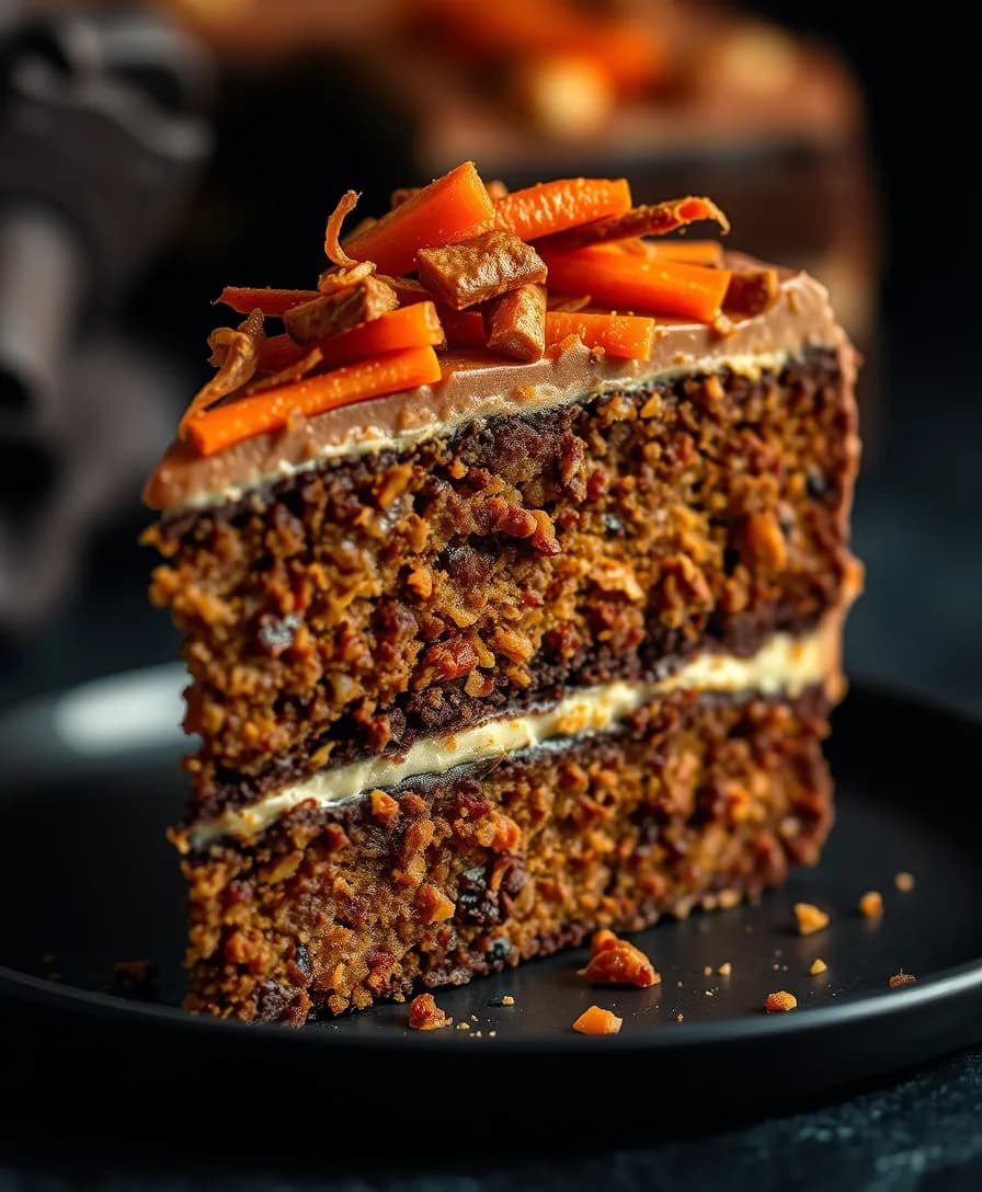 Stand-in photograph: Loaded Carrot Cake