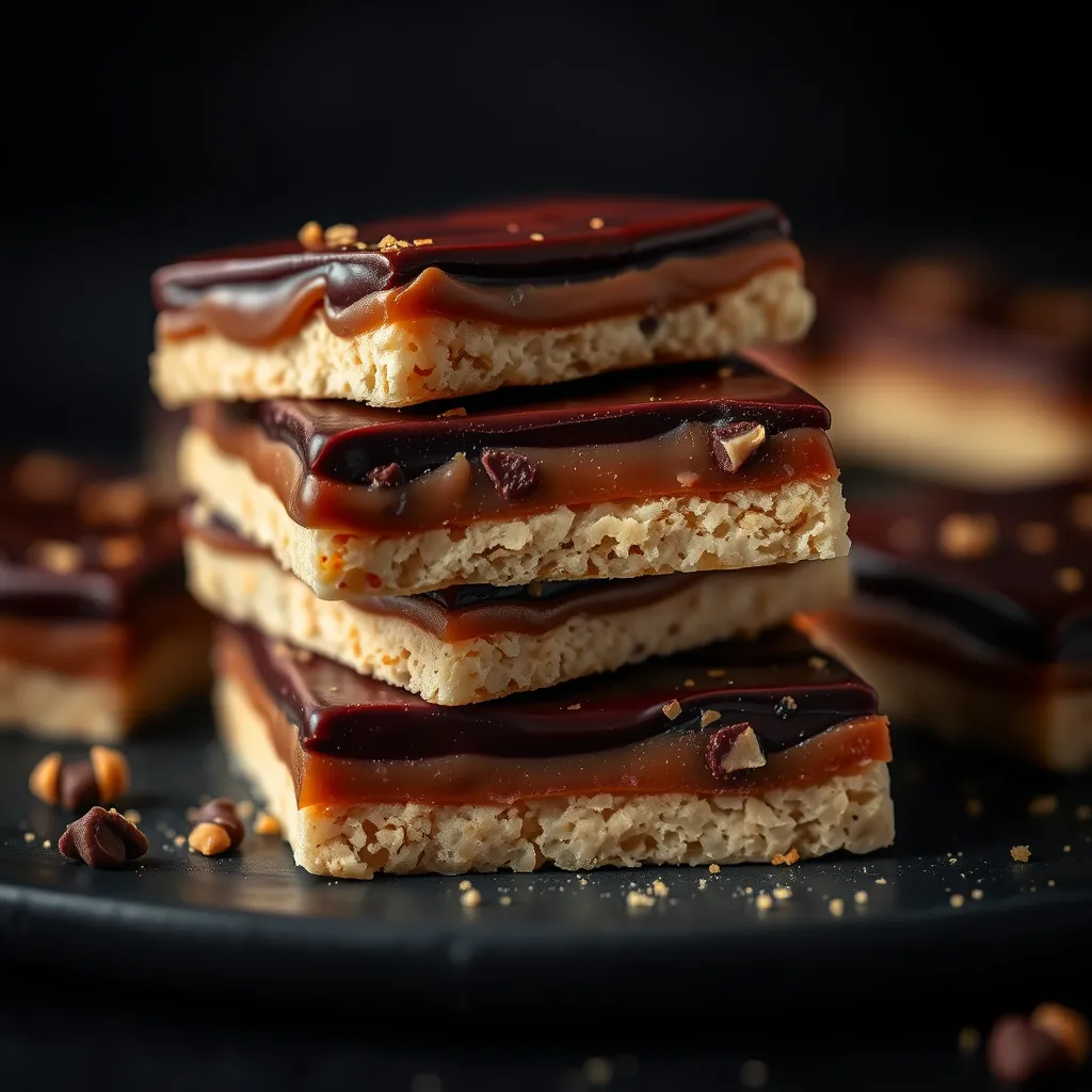 Stand-in photograph: Millionaire's Shortbread