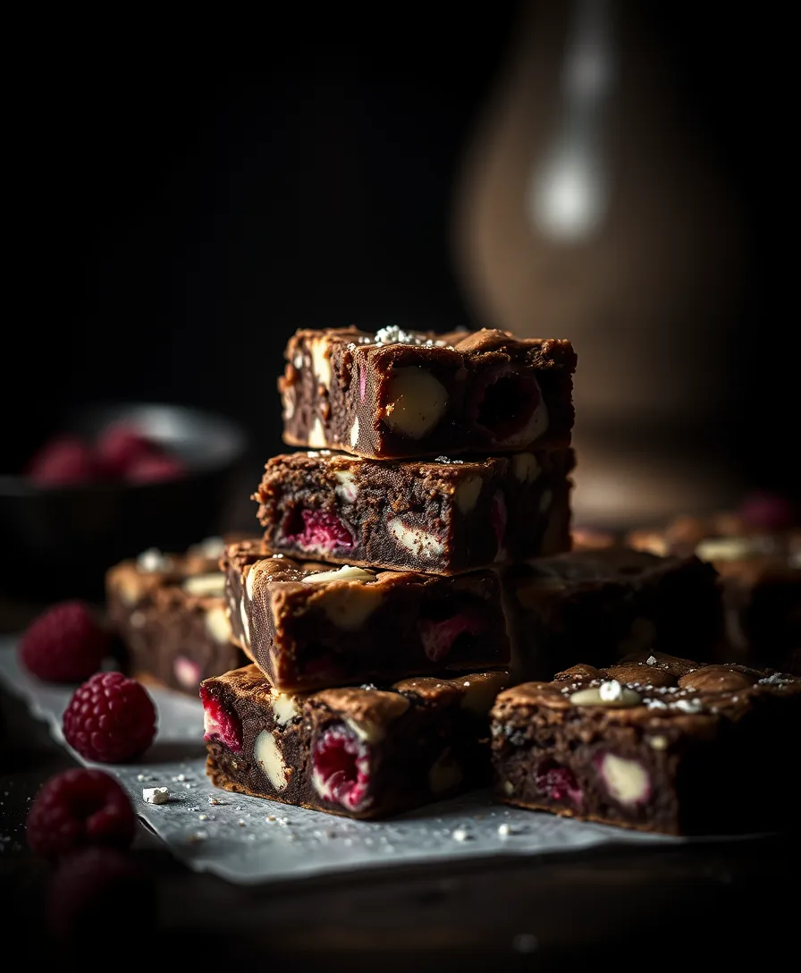 Stand-in photograph: Raspberry and White Chocolate Blondie
