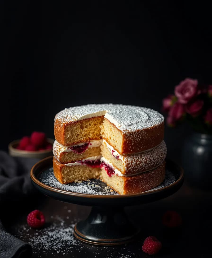Stand-in photograph: Victoria Sponge Deluxe